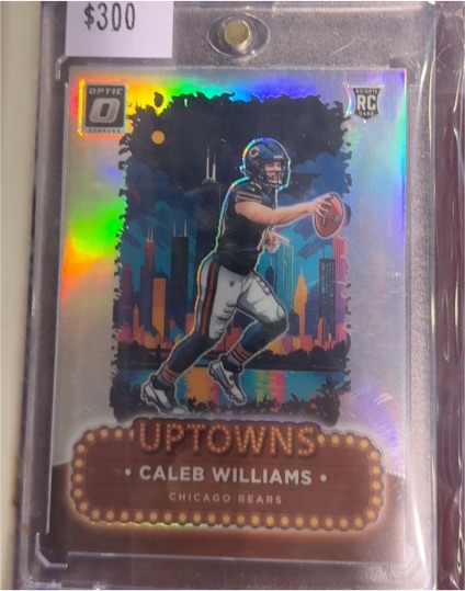 2024 Panini Donruss Optic #1 Caleb Williams Uptowns Rookie — front