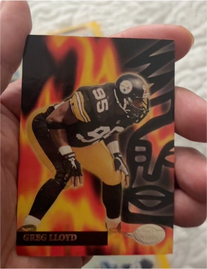 1996 Topps Gilt Edge #19 Greg Lloyd — front