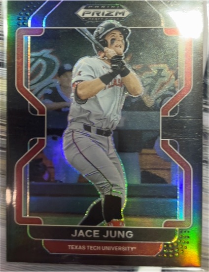 2022 Panini Prizm Draft Picks #PDP12 Jace Jung — front