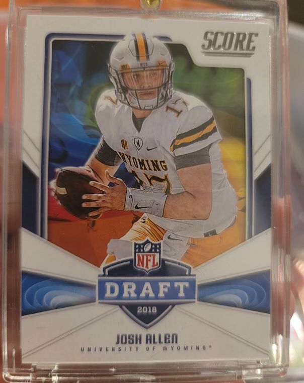 2018 Panini Score #5 Josh Allen NFL Draft Rookie — front