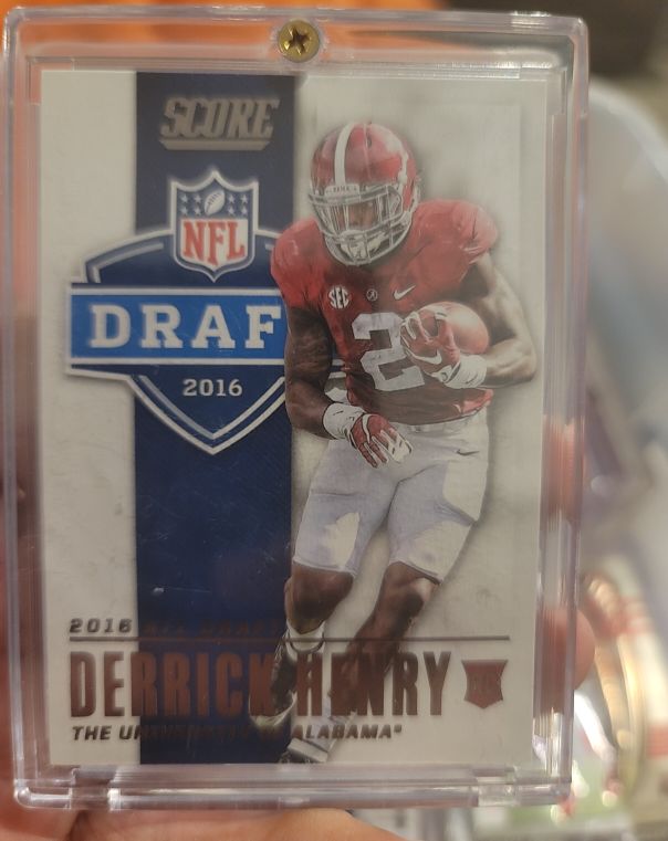2016 Panini Score NFL Draft #5 Derrick Henry Rookie — front