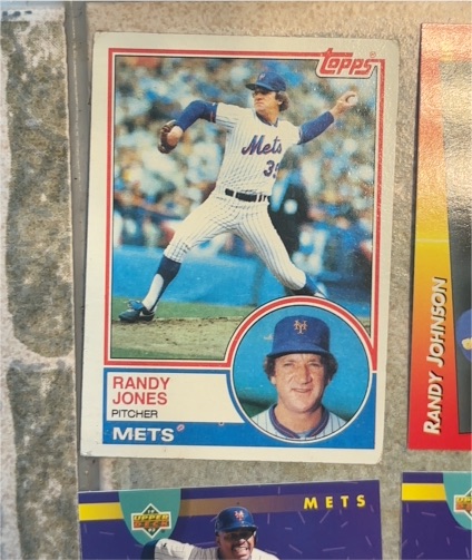 1983 Topps #29 Randy Jones — front