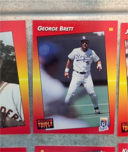 1992 Donruss Triple Play #115 George Brett — front