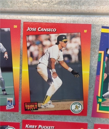 1992 Donruss Triple Play #214 Jose Canseco — front