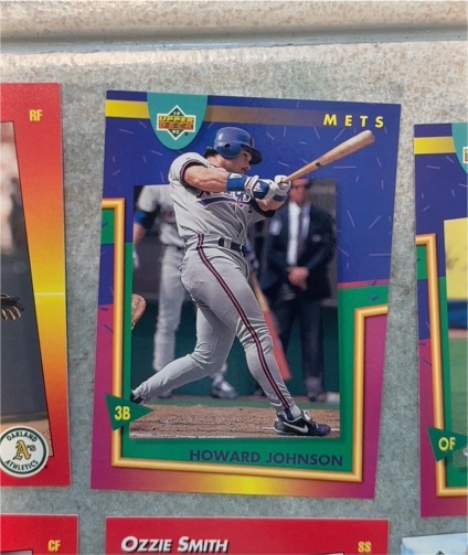 1993 Upper Deck #127 Howard Johnson — front
