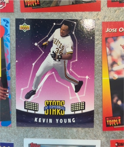 1993 Upper Deck Stars of Tomorrow #OT-36 Kevin Young — front