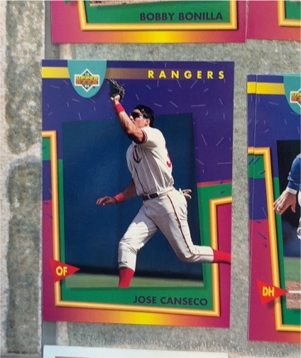 1993 Upper Deck Fun Pack #155 Jose Canseco — front