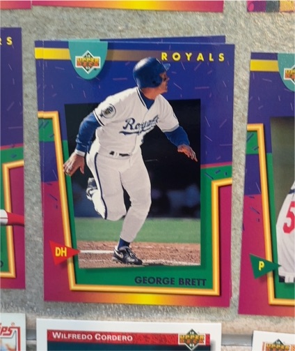 1993 Upper Deck #181 George Brett — front