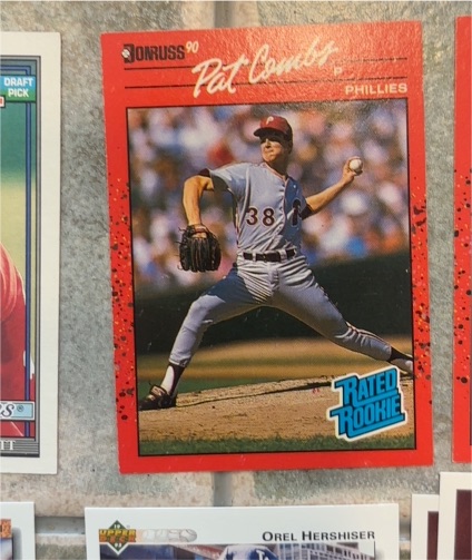 1990 Donruss #44 Pat Combs — front