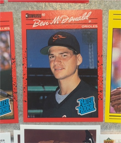 1990 Donruss #32 Ben McDonald — front