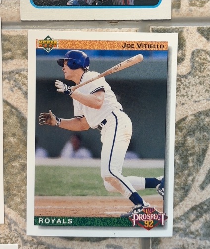 1992 Upper Deck Top Prospect #73 Joe Vitiello — front