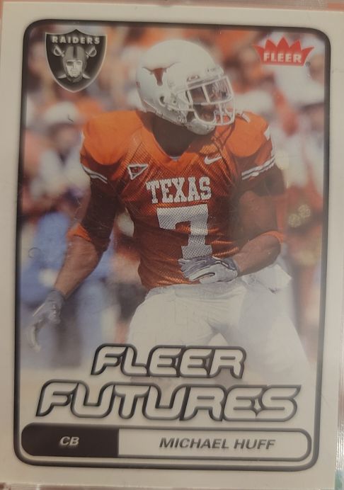 2006 Fleer Futures #176 Michael Huff — front