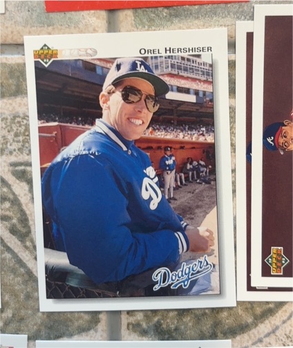 1992 Upper Deck #261 Orel Hershiser — front