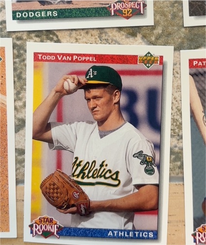1992 Upper Deck #22 Todd Van Poppel — front
