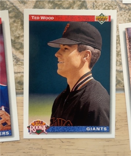 1992 Upper Deck #12 Ted Wood — front