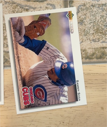 1992 Upper Deck #723 Sammy Sosa — front