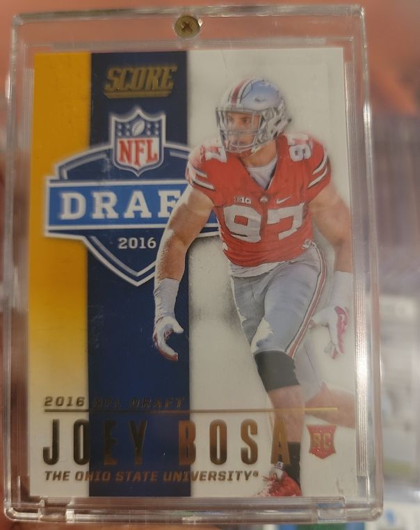 2016 Score NFL Draft Joey Bosa Rookie Card — front