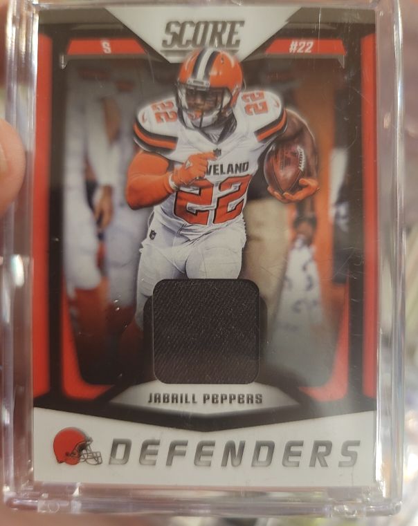 2018 Panini Score Defenders #6 Jabrill Peppers — front