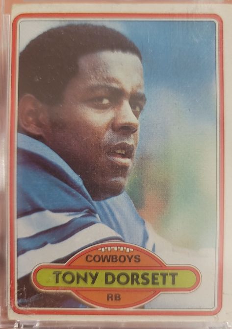 1980 Topps #330 Tony Dorsett Dallas Cowboys — front