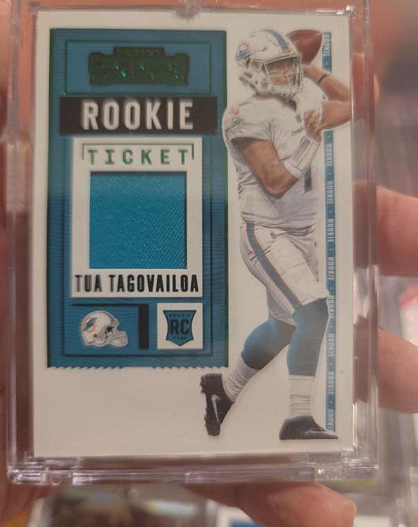 2020 Panini Contenders Rookie Ticket #RSV-TTA Tua Tagovailoa — front
