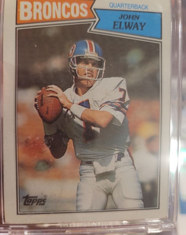 1987 Topps #31 John Elway — front