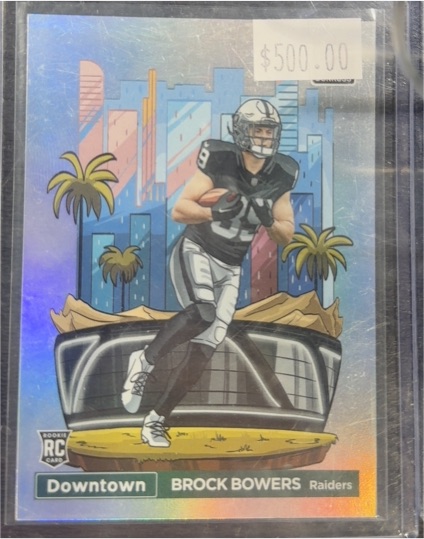 2024 Panini Donruss Downtown #17 Brock Bowers — front