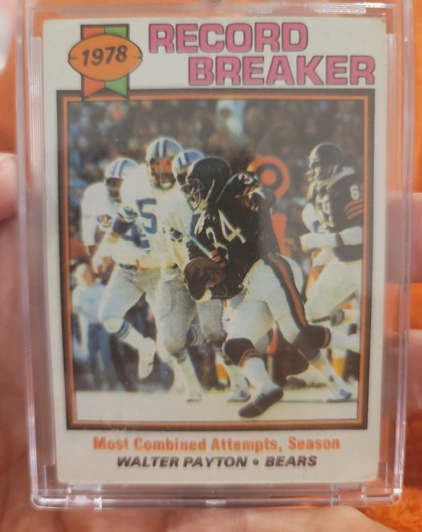 1979 Topps #335 Walter Payton Record Breaker — front