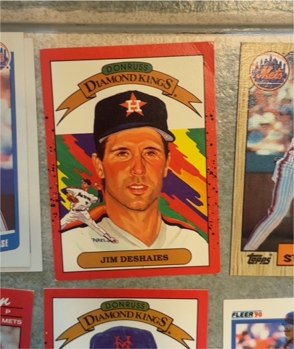 1989 Donruss Diamond Kings #26 Jim Deshaies — front