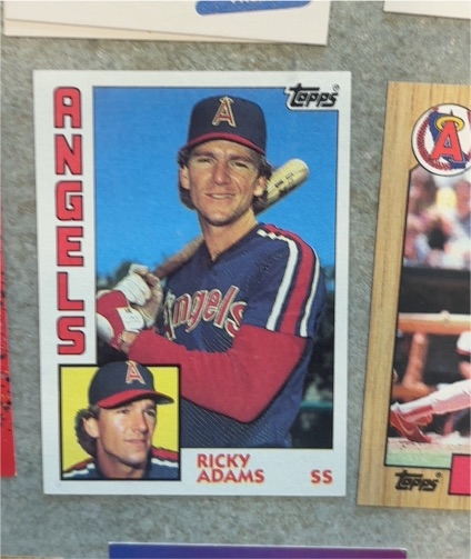 1984 Topps #251 Ricky Adams — front