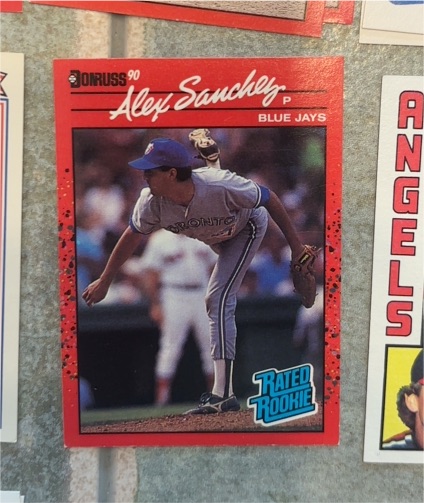 1990 Donruss #45 Alex Sanchez — front
