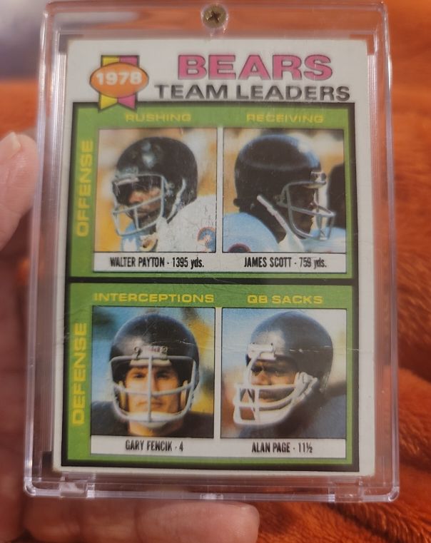 1979 Topps #132 Bears Team Leaders Walter Payton — front