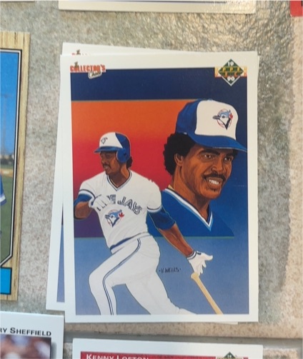 1990 Upper Deck #95 George Bell — front