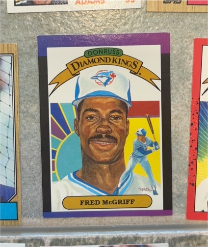 1989 Donruss Diamond Kings #16 Fred McGriff — front