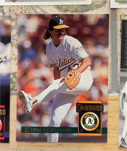 1994 Donruss #16 Dennis Eckersley — front