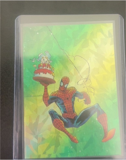 1992 Comic Images Spider-Man II 30th Anniversary Prism #P7 — front