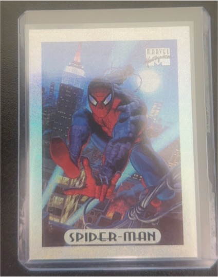 1994 Marvel Masterpieces #8 Spider-Man — front