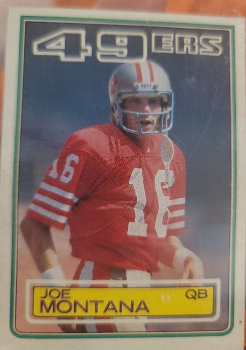 1983 Topps #169 Joe Montana — front