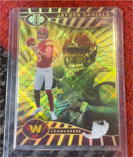 2024 Panini Illusions #93 Jayden Daniels — front