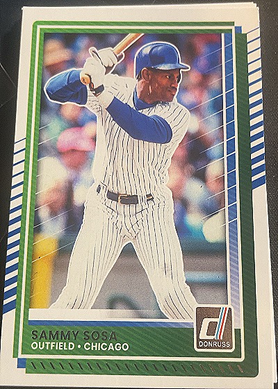 2025 Donruss #84 Sammy Sosa — front