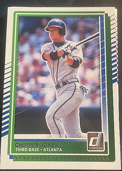 2025 Donruss #92 Chipper Jones — front