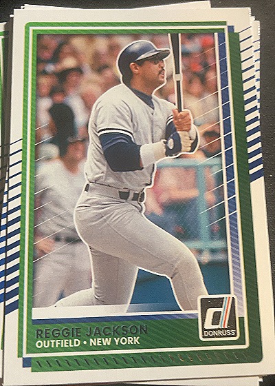 2025 Donruss #75 Reggie Jackson New York Yankees — front