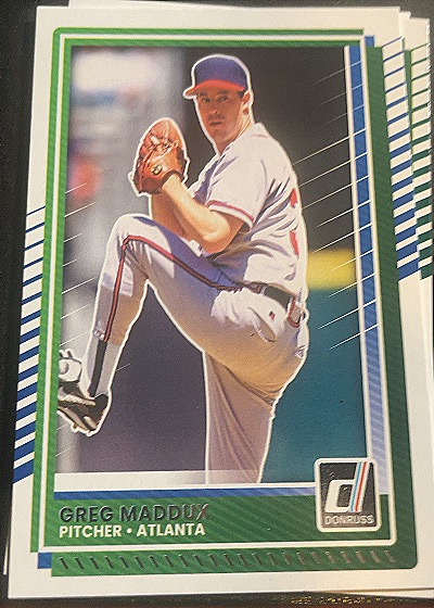 2025 Donruss #9 Greg Maddux — front