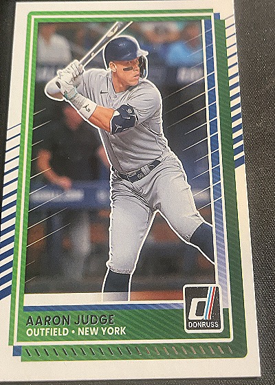 2025 Donruss #50 Aaron Judge — front