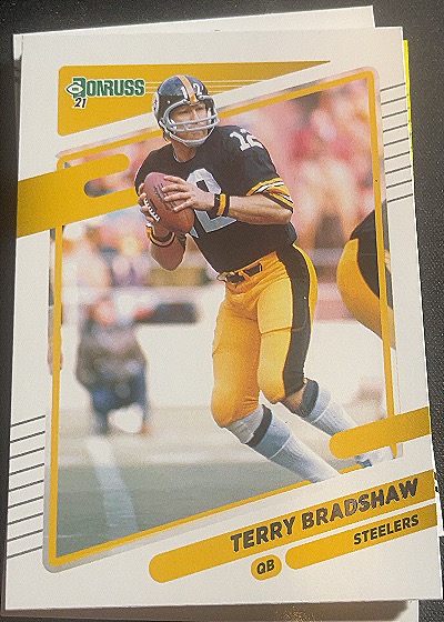 2021 Donruss #23 Terry Bradshaw Pittsburgh Steelers — front