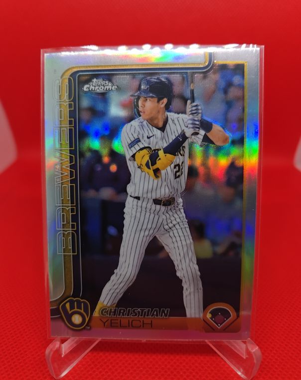 2025 Topps Chrome #89 Christian Yelich — front