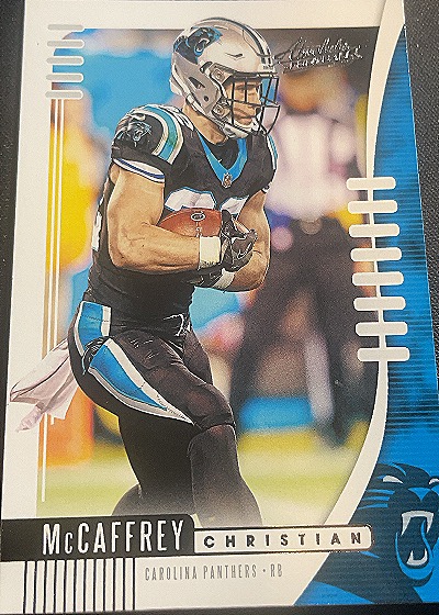 2019 Panini Absolute #83 Christian McCaffrey — front