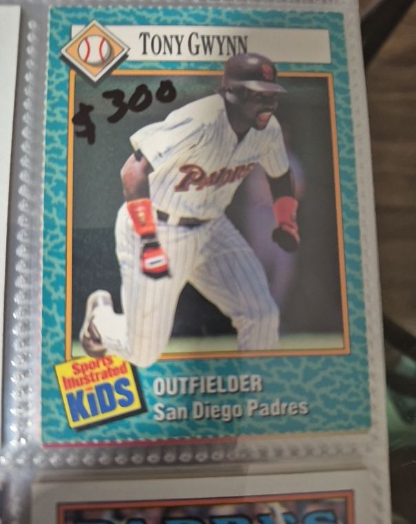 1989 Sports Illustrated for Kids #33 Tony Gwynn — front