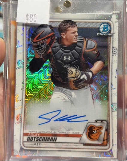 2020 Bowman Chrome #BCMA-AR Adley Rutschman — front