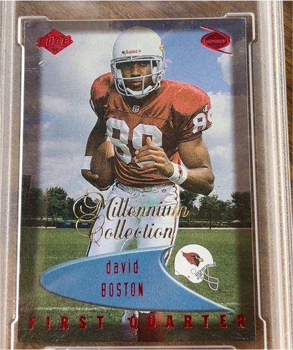 1999 Collector's Edge Odyssey Millennium Collection #3 David Boston — front