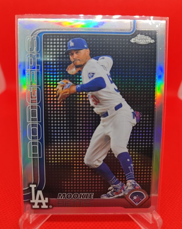 2025 Topps Chrome #50 Mookie Betts — front